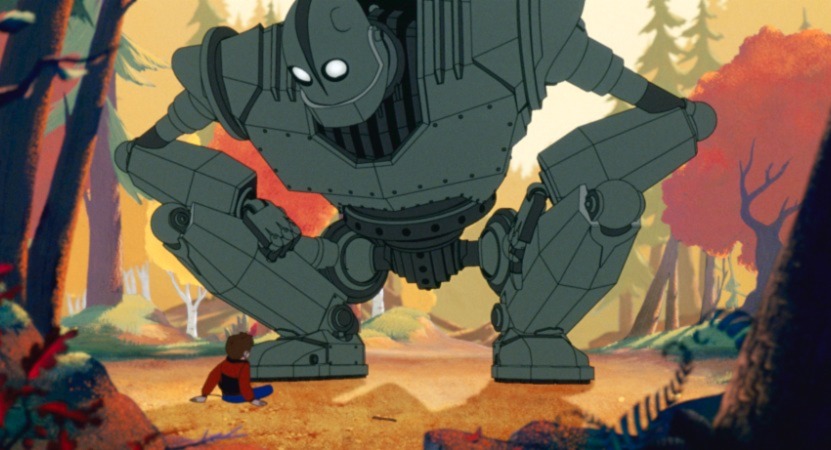 Still image from The Iron Giant.